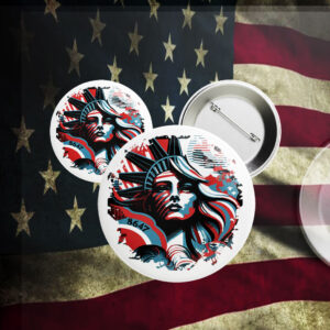 Statue of Liberty 8647 Button