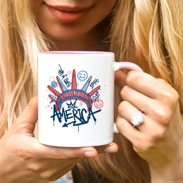 Statue of Liberty, America 4th July Mug
