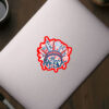 Statue of Liberty, America 4th July Sticker, Car Magnet