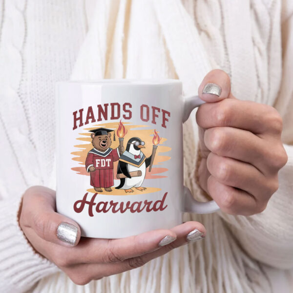 Steve Kerr Harvard - Hands Off Harvard 2025 Mug