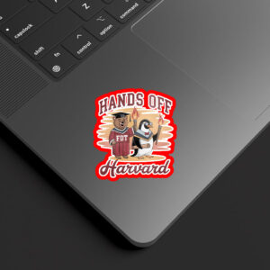 Steve Kerr Harvard - Hands Off Harvard 2025 Sticker, Car Magnet