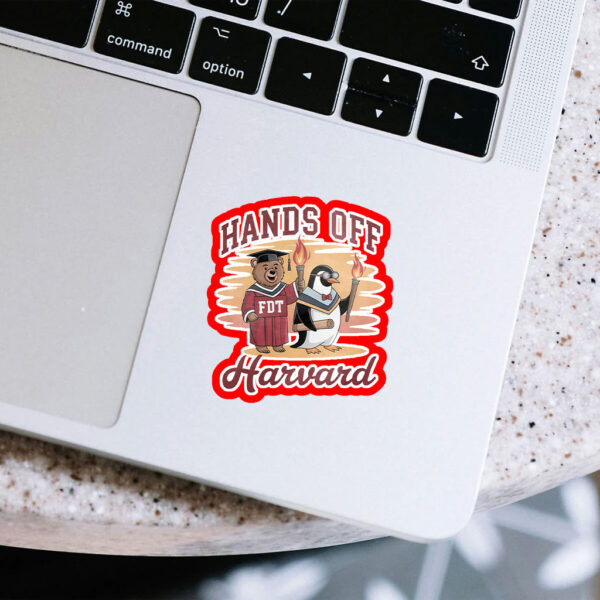 Steve Kerr Harvard - Hands Off Harvard 2025 Sticker, Car Magnet