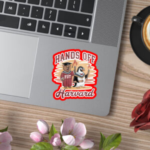Steve Kerr Harvard - Hands Off Harvard 2025 Sticker, Car Magnet