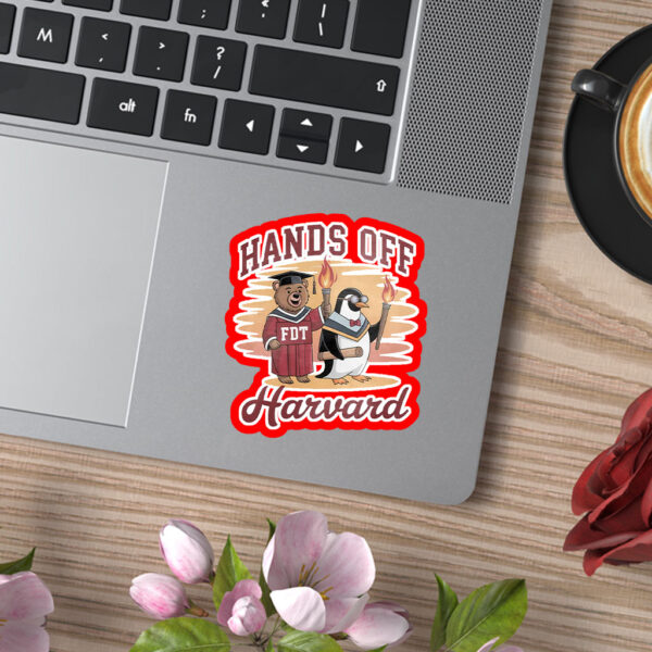 Steve Kerr Harvard - Hands Off Harvard 2025 Sticker, Car Magnet
