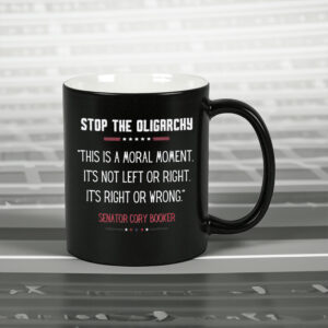 Stop The Oligarchy - Senator Cory Booker Mug