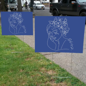Subtle 8647 Anti Trump, Liberal Political Yard Sign