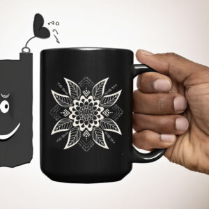 Subtle Anti Fascist FDT Mandala Political Mugs