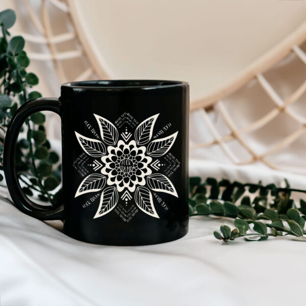 Subtle Anti Fascist FDT Mandala Political Mugs