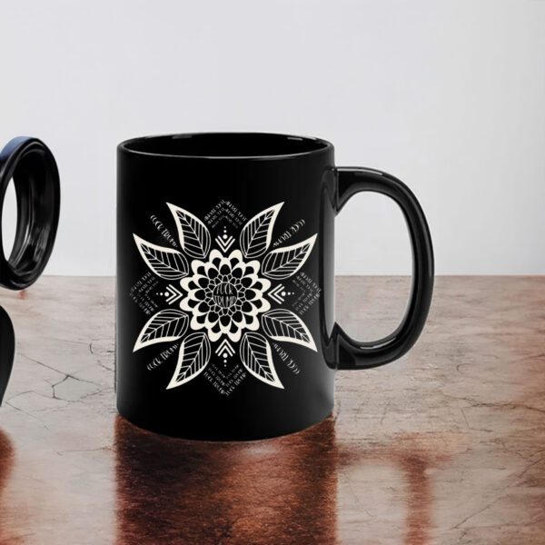 Subtle Anti Fascist FDT Mandala Political Mugs