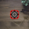 Subtle Anti Fascist FDT Mandala Political Sticker, Car Magnets