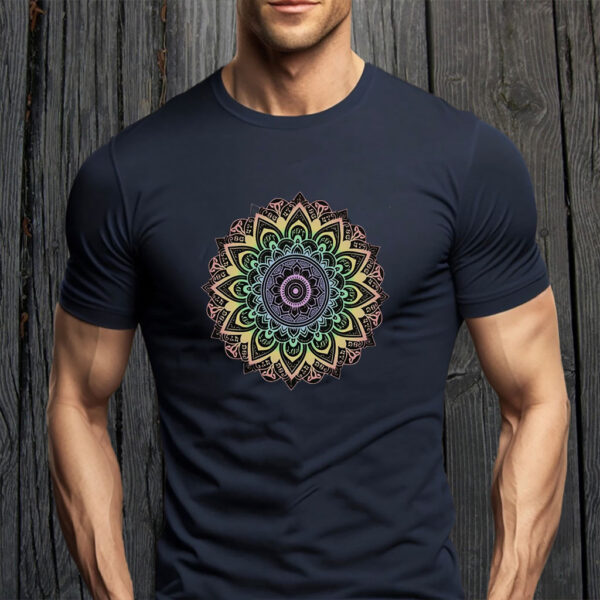 Subtle Anti Fascist FDT Mandala Political T-Shirt