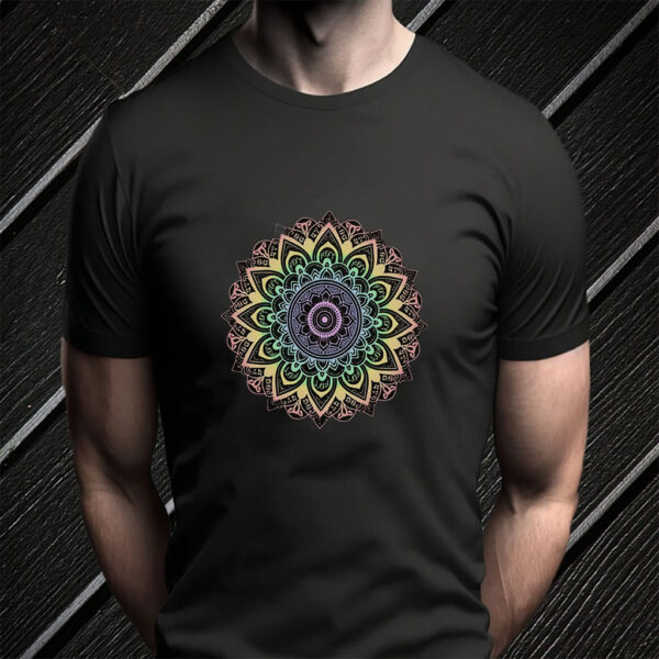 Subtle Anti Fascist FDT Mandala Political T-Shirt