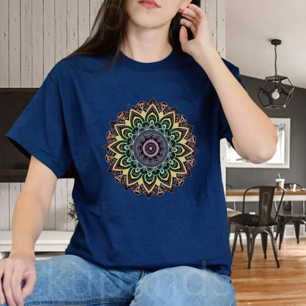 Subtle Anti Fascist FDT Mandala Political T-Shirt