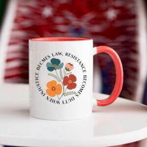 Subtle Anti Trump, Anti MAGA, Democrat Feminist Mug