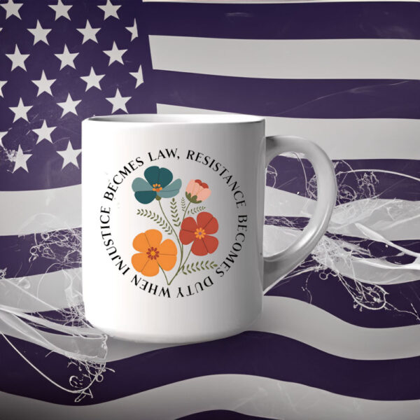 Subtle Anti Trump, Anti MAGA, Democrat Feminist Mug
