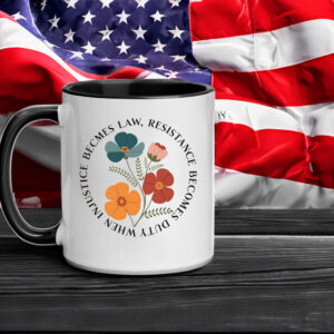 Subtle Anti Trump, Anti MAGA, Democrat Feminist Mug