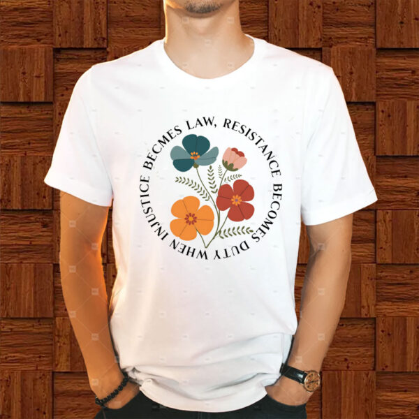 Subtle Anti Trump, Anti MAGA, Democrat Feminist T-Shirt