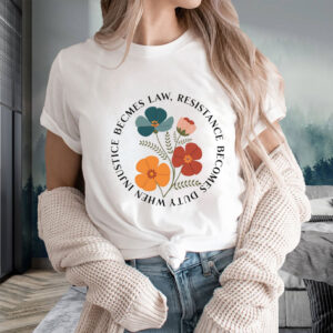 Subtle Anti Trump, Anti MAGA, Democrat Feminist T-Shirt
