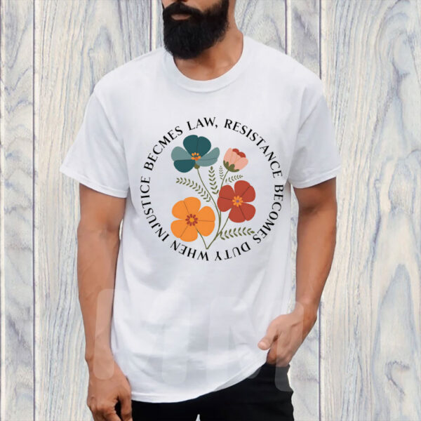Subtle Anti Trump, Anti MAGA, Democrat Feminist T-Shirt
