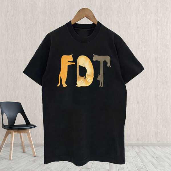 Subtle FDT Cat Anti Trump 2025 T-Shirt