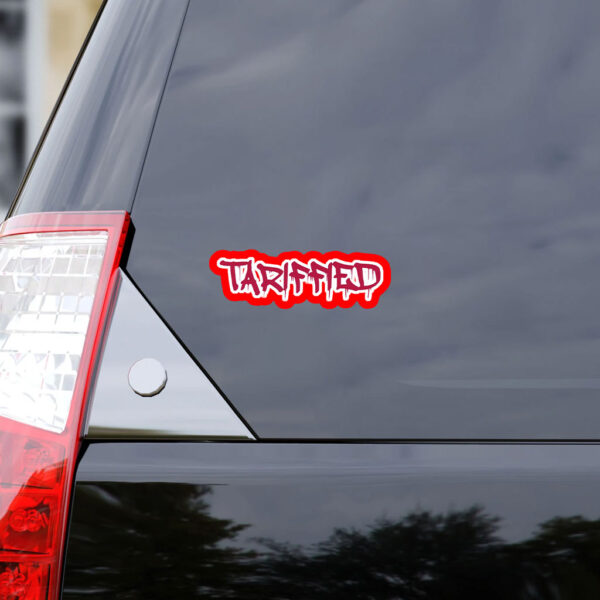 Tarrified, FDT Anti Trump 2025 Sticker, Car Magnet