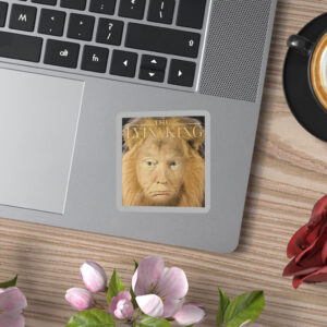 The Lyin King Anti Donald Trump 2025 Sticker, Car Magnet