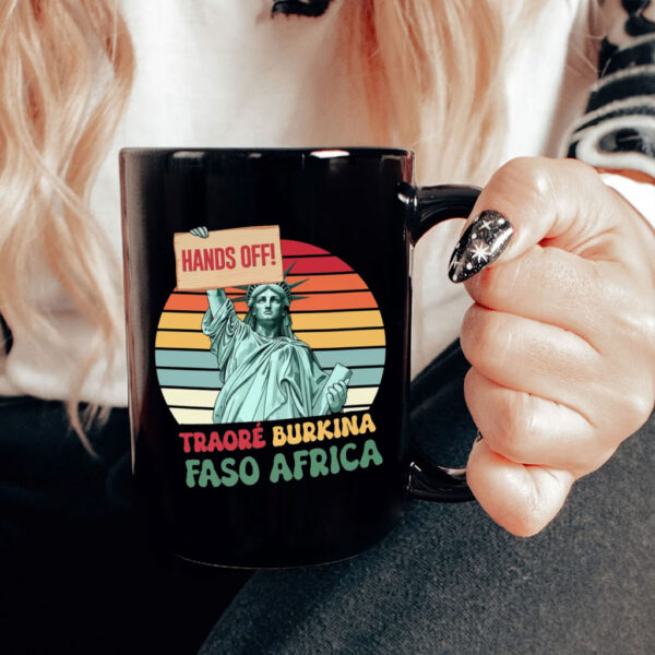 Traoré Is My President, Burkina Faso Africa, Hands Off 2025 Mug