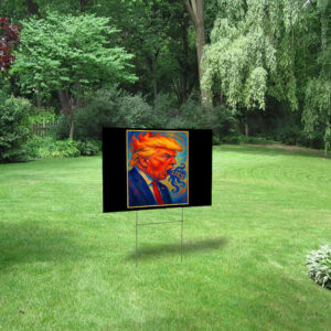 Trump Lies 2025 Yard Sign