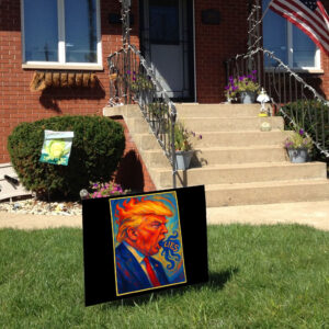 Trump Lies 2025 Yard Sign