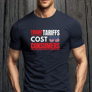 Trump Tariffs Cost US Consumers - Anti Fascism Fight Oligarchy 50501 T-Shirt