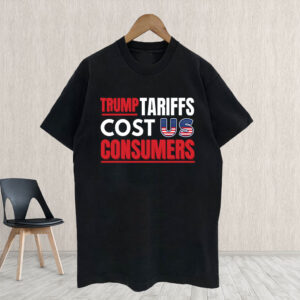 Trump Tariffs Cost US Consumers - Anti Fascism Fight Oligarchy 50501 T-Shirt