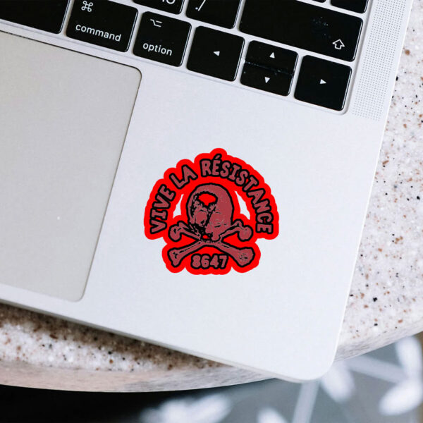 Vive La Résistance 8647 FDT Sticker, Car Magnet