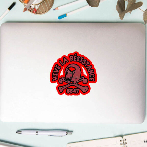 Vive La Résistance 8647 FDT Sticker, Car Magnet