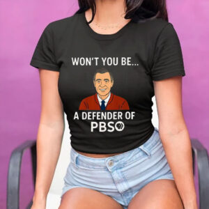 Won't you be a defender of PBS 2025 T-Shirt