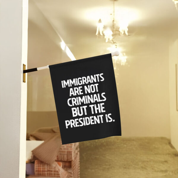 Anti-Trump-Flag,-Immigrants-Are-Not-Criminals-But-The-President-Flags