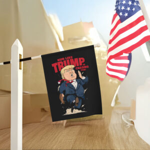 Anti-Trump-Flag,-Run-Like-Trump-Is-Chasing-You!-Flag-usa