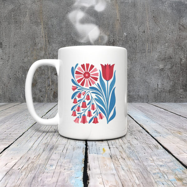 Anti-Trump-Mug,-Foxglove-Daisy-Tulip-Mug