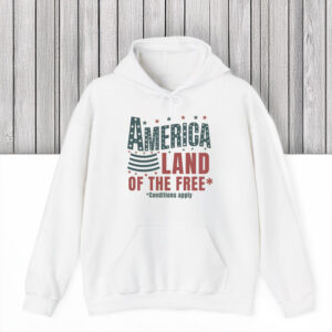 Anti-Trump-T-Shirt,-America-Land-Of-The-Free-Shirt