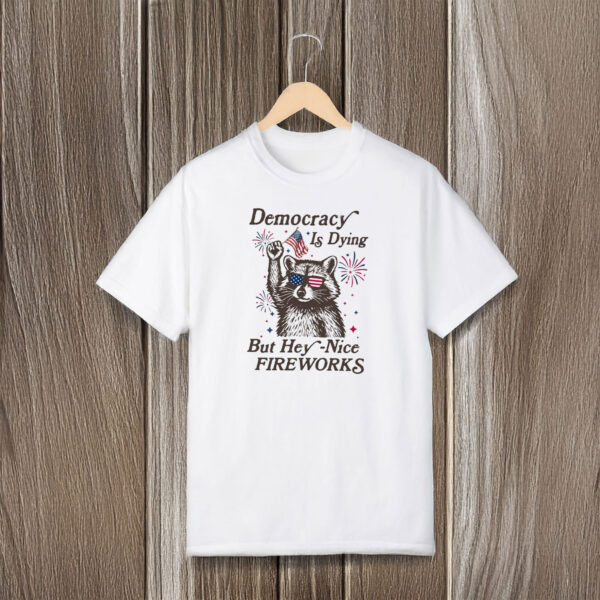 Anti-Trump-T-Shirt,-Democracy-Is-Dying-Shirts