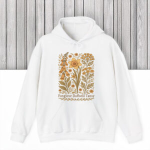 Anti-Trump-T-Shirt,-Foxglove-Daffodil-Tansy-Shirt