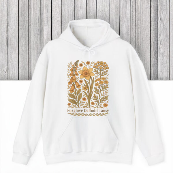 Anti-Trump-T-Shirt,-Foxglove-Daffodil-Tansy-Shirt