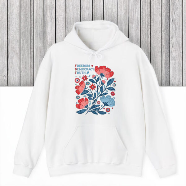 Anti-Trump-T-Shirt,-Freedom-Democracy-Truth-Shirt