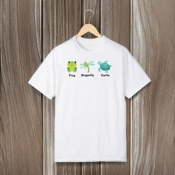 Anti-Trump-T-Shirt,-Frog-Dragonfly-Turtle-Shirts
