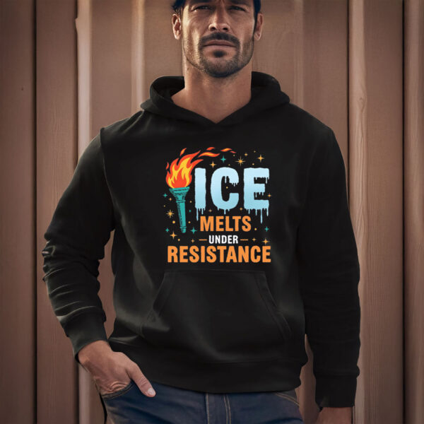 Anti-Trump-T-Shirt,-Ice-Melts-Under-Resistance-Shirt
