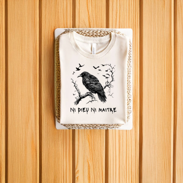Anti-Trump-T-Shirt,-Ni-Dieu-Maitre-Shirt