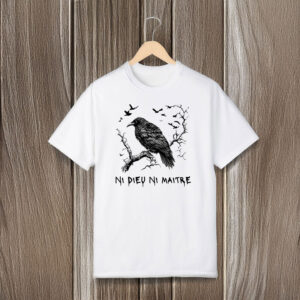 Anti-Trump-T-Shirt,-Ni-Dieu-Maitre-Shirts