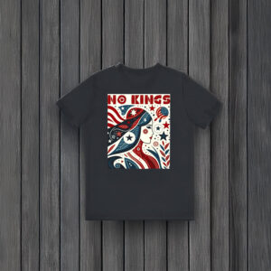 Anti-Trump-T-Shirt,-No-Kings-Activist-Shirt