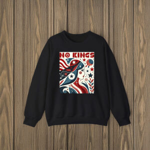 Anti-Trump-T-Shirt,-No-Kings-Activist-Shirts