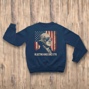 Anti-Trump-T-Shirt,-Rejecting-Kings-Since-1776-Shirt-us