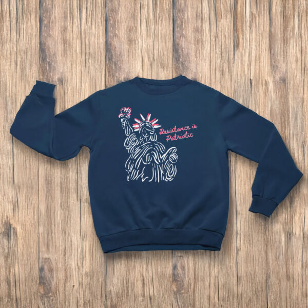 Anti-Trump-T-Shirt,-Resistance-Is-Patriotic-Shirts